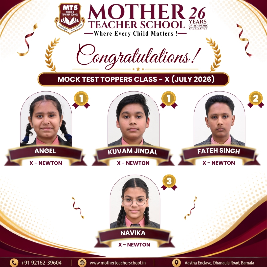 Mother Teacher School Barnala